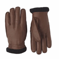 Hestra Deerskin Primaloft Rib 5-finger Handsker