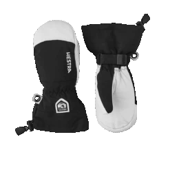 Hestra Army Leather Heli Ski Jr. Mitt Luffer - Junior