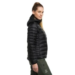 Haglöfs Roc Down Hood Mellemlag Jakke - Dame -Ski Fremme Butik 6046832c5 st ff sr 1 w1 web 63fd2b20dd