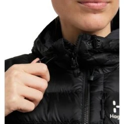 Haglöfs Roc Down Hood Mellemlag Jakke - Dame -Ski Fremme Butik 6046832c5 st wf de 5 w1 own 434de3d1ba