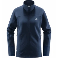 Haglöfs HAGLÖFS Betula Dame Mellemlager Jakke - Tarn Blue - Dame