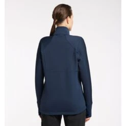 Haglöfs HAGLÖFS Betula Dame Mellemlager Jakke - Tarn Blue - Dame -Ski Fremme Butik 6050663n5 f21 mf m2 grey
