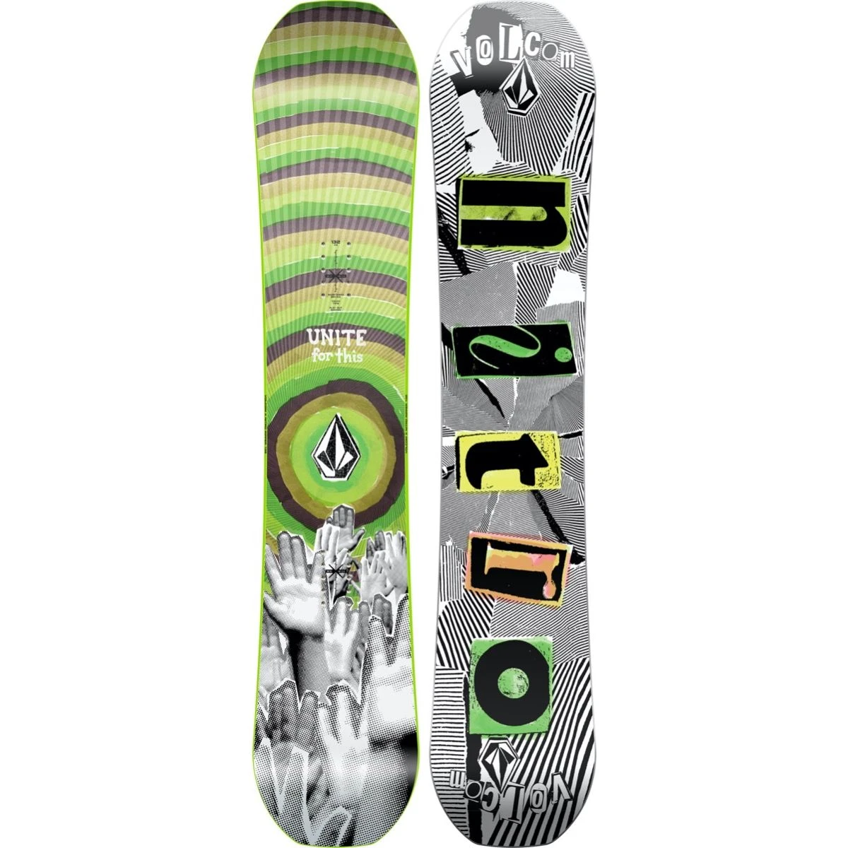 Nitro Ripper X Volcom Snowboard - Junior 1 Nitro Ripper X Volcom Snowboard - Junior