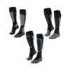 Falke Herre Skisokker - 3 Pak - Assorteret
