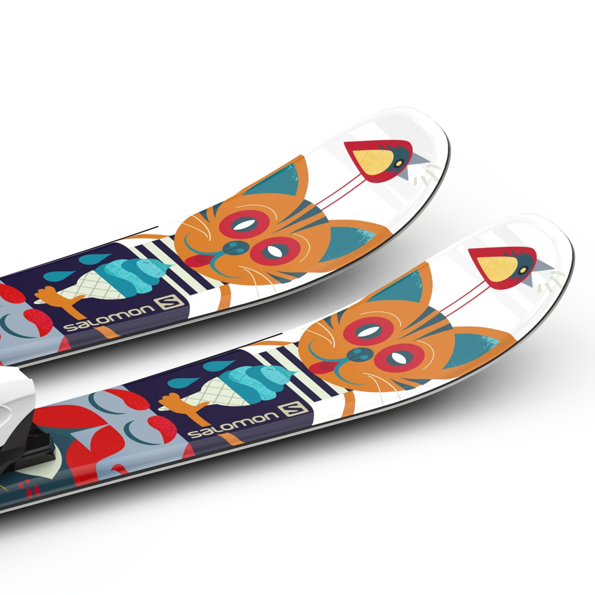 Salomon T1 XS M/Binding - Junior 6 Salomon T1 XS M/Binding - Junior - Billede 6