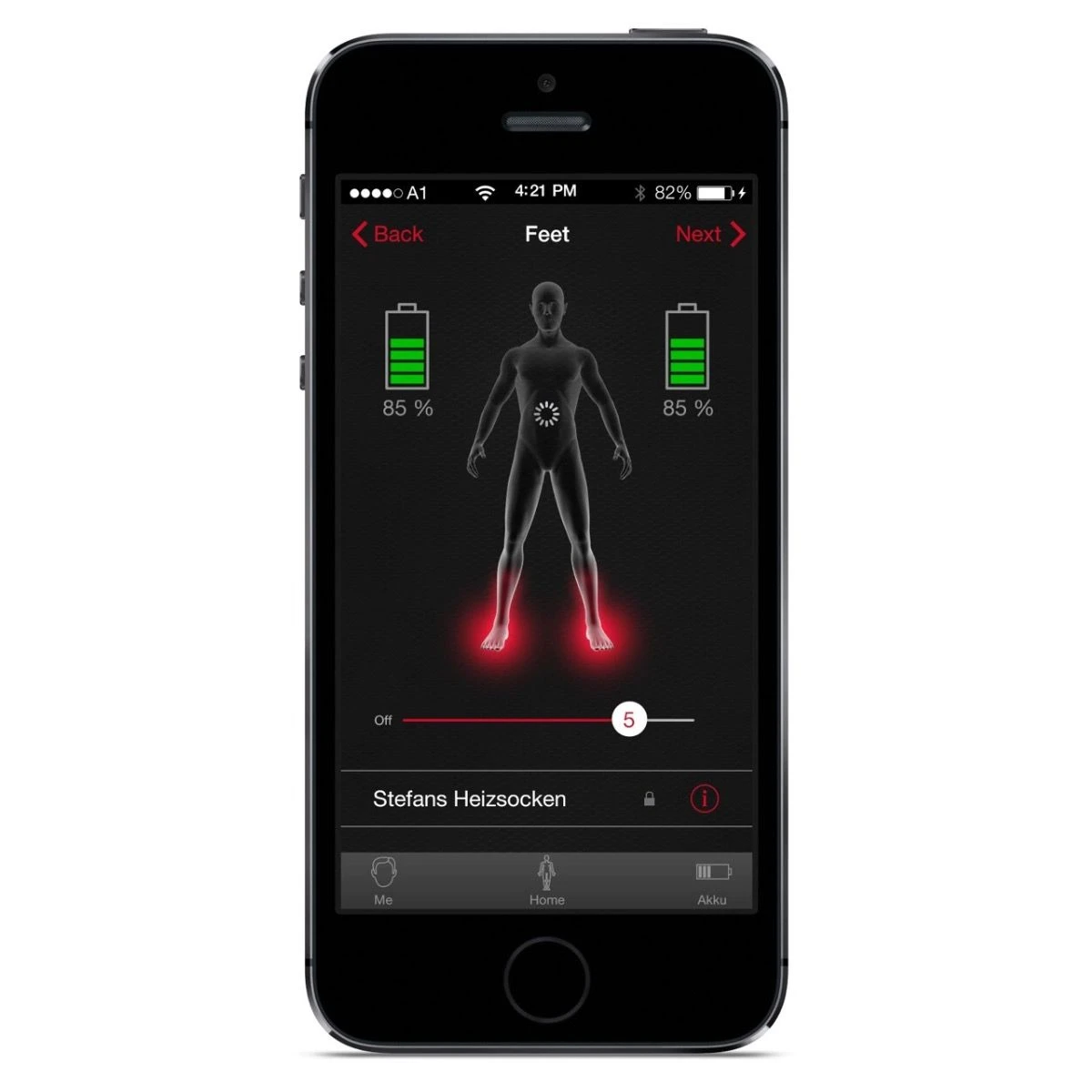 Lenz Heat Varme Mavebælte + Batteri 3 Lenz Heat Varme Mavebælte + Batteri - Billede 3