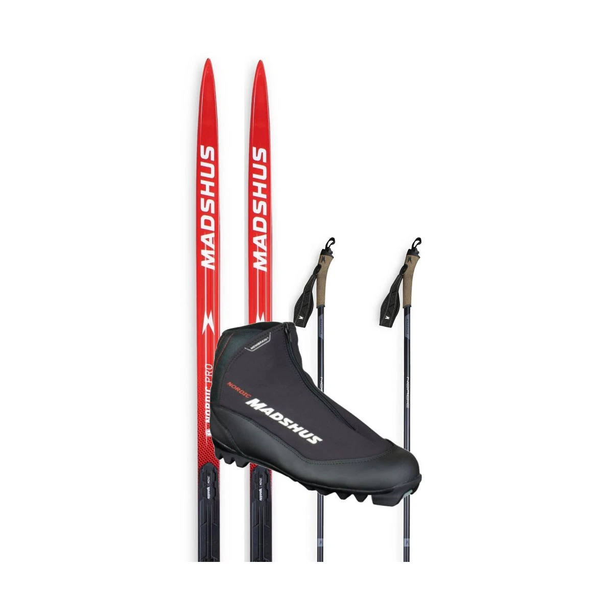 Madshus Nordic Pro Skin Komplet Langrendspakke 1 Madshus Nordic Pro Skin Komplet Langrendspakke