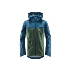 Haglöfs HAGLÖFS Vassi Touring GTX Jacket Men Skijakke - Fjell Green/Dark Ocean